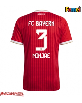 Bayern Munich Kim Min-jae #3 Tricou Fotbal Replică 2026-27 Femei Acasa Bayern Munich Kim Min-jae #3 Tricou Fotbal Replică 2026-27 Femei Acasa